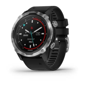 Load image into Gallery viewer, Garmin Descent™ Mk2 - Stainless Steel with Black Band
