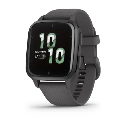 Load image into Gallery viewer, Garmin Venu® Sq 2 - Slate Aluminum Bezel with Shadow Gray Case and Silicone Band
